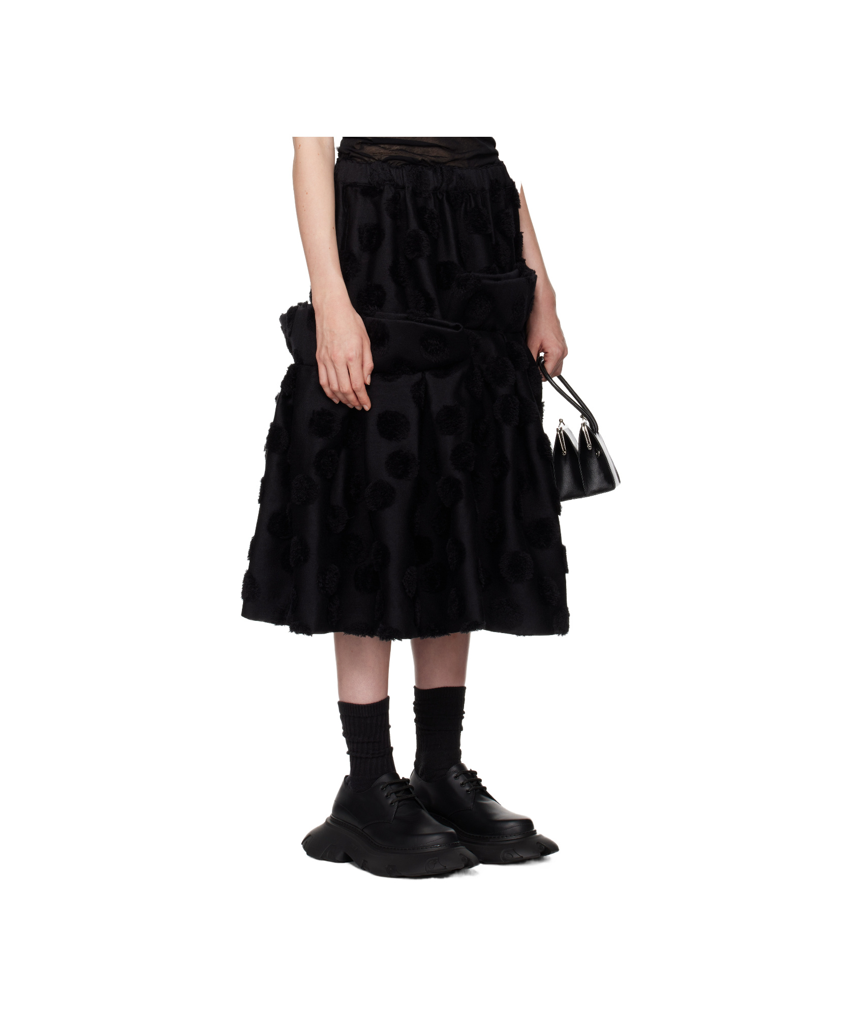COMME DES GARÇONS POLKA DOT SKIRT