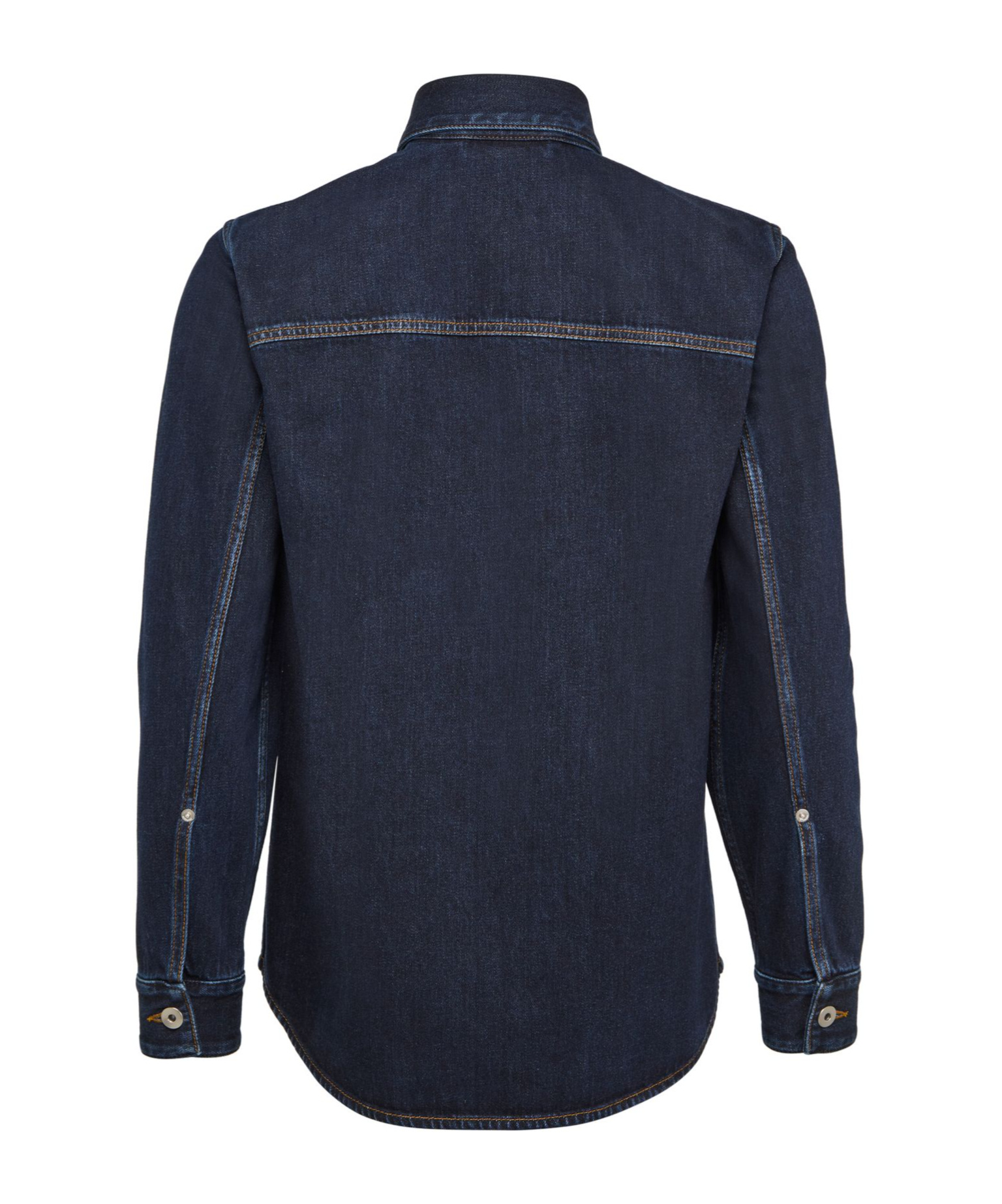 BURBERRY LONG-SLEEVED DENIM SHIRT