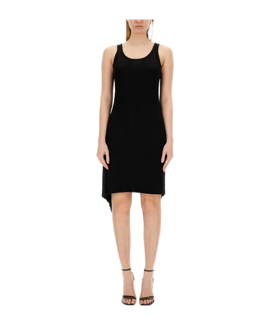 Helmut Lang Jersey Camisole Dress In Black