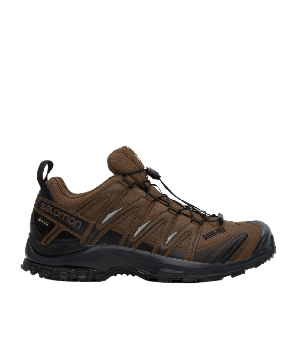And Wander X Salomon Lace-up Joint Sneakers In Black