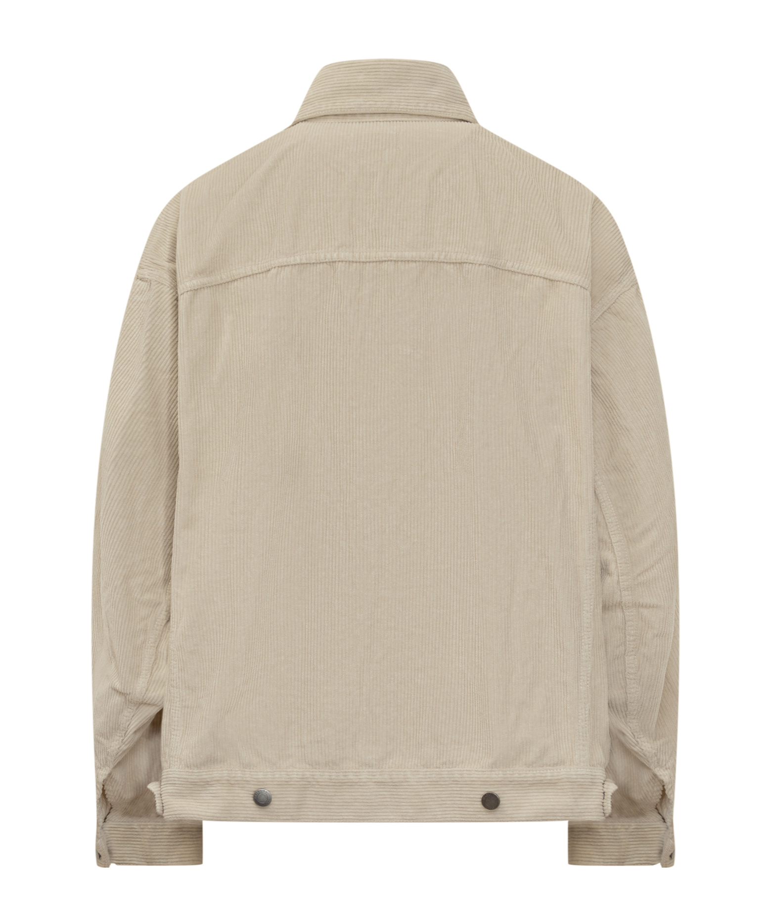 Haikure Button Casual Jacket In Neutral