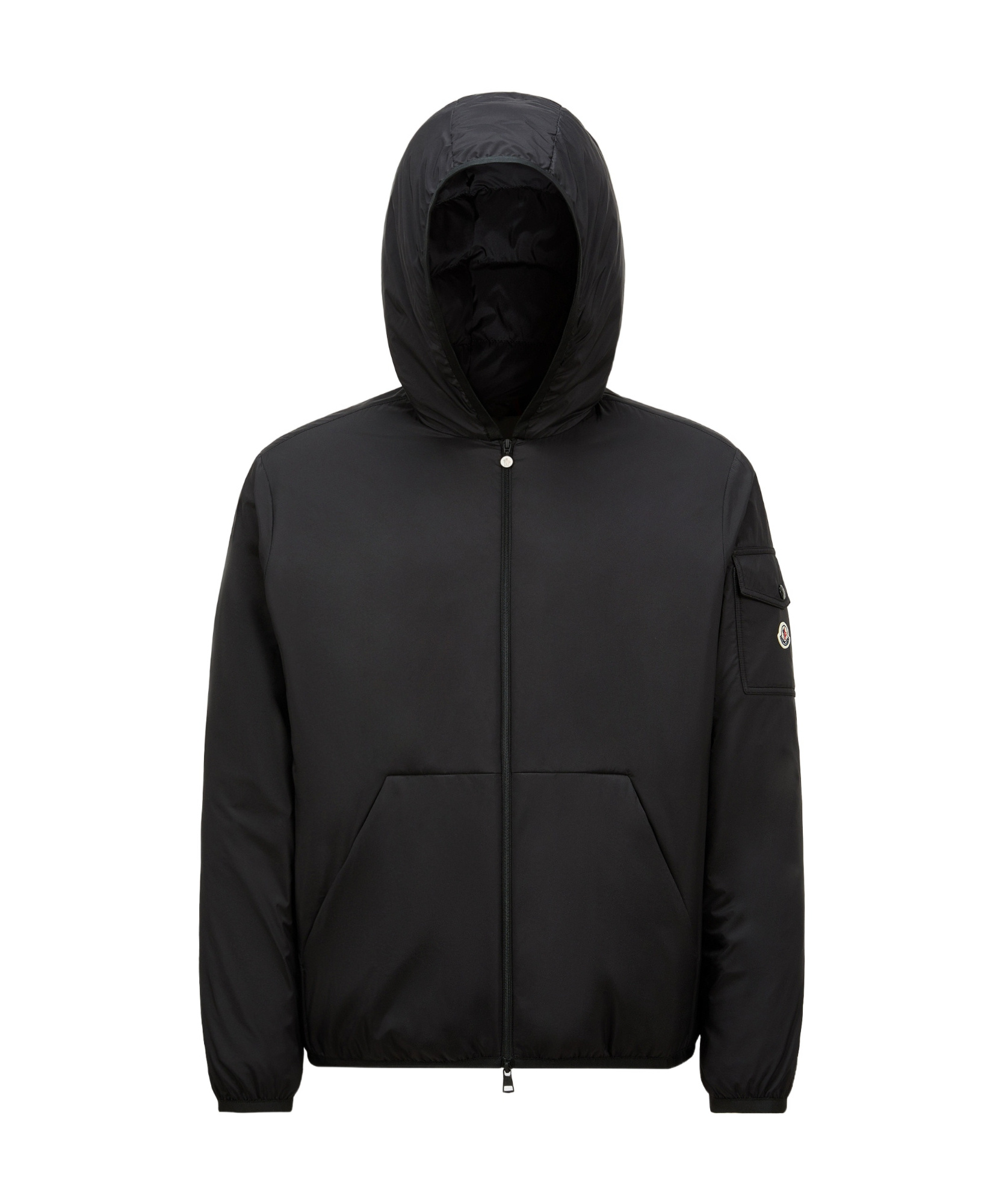 Moncler Monteynard Nylon Down Jacket In Black