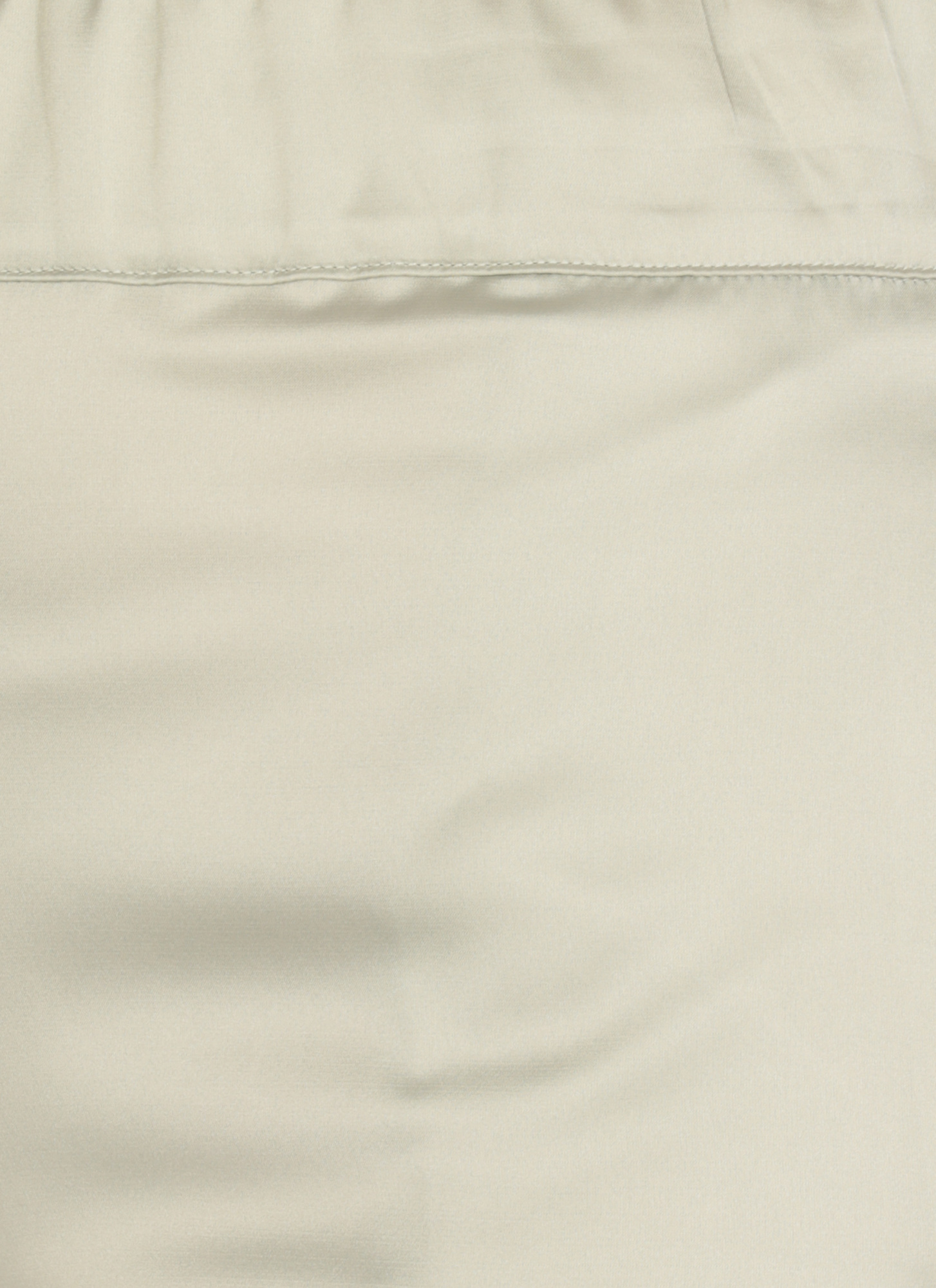 D Exterior D. Exterior Grey Satin Pants In White