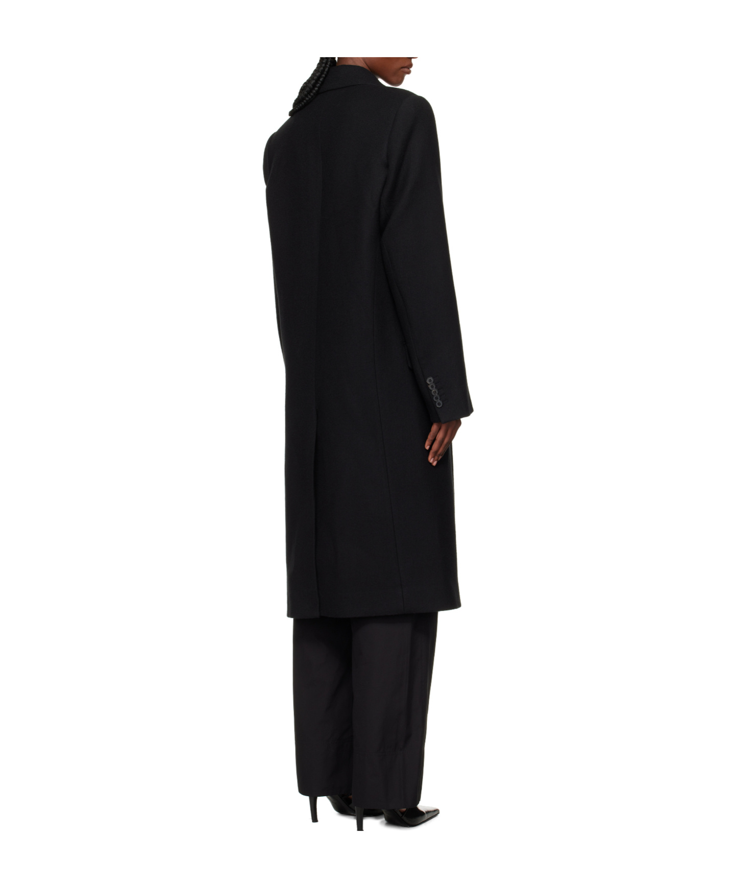 Wardrobe.nyc Double-breasted Coat In Black