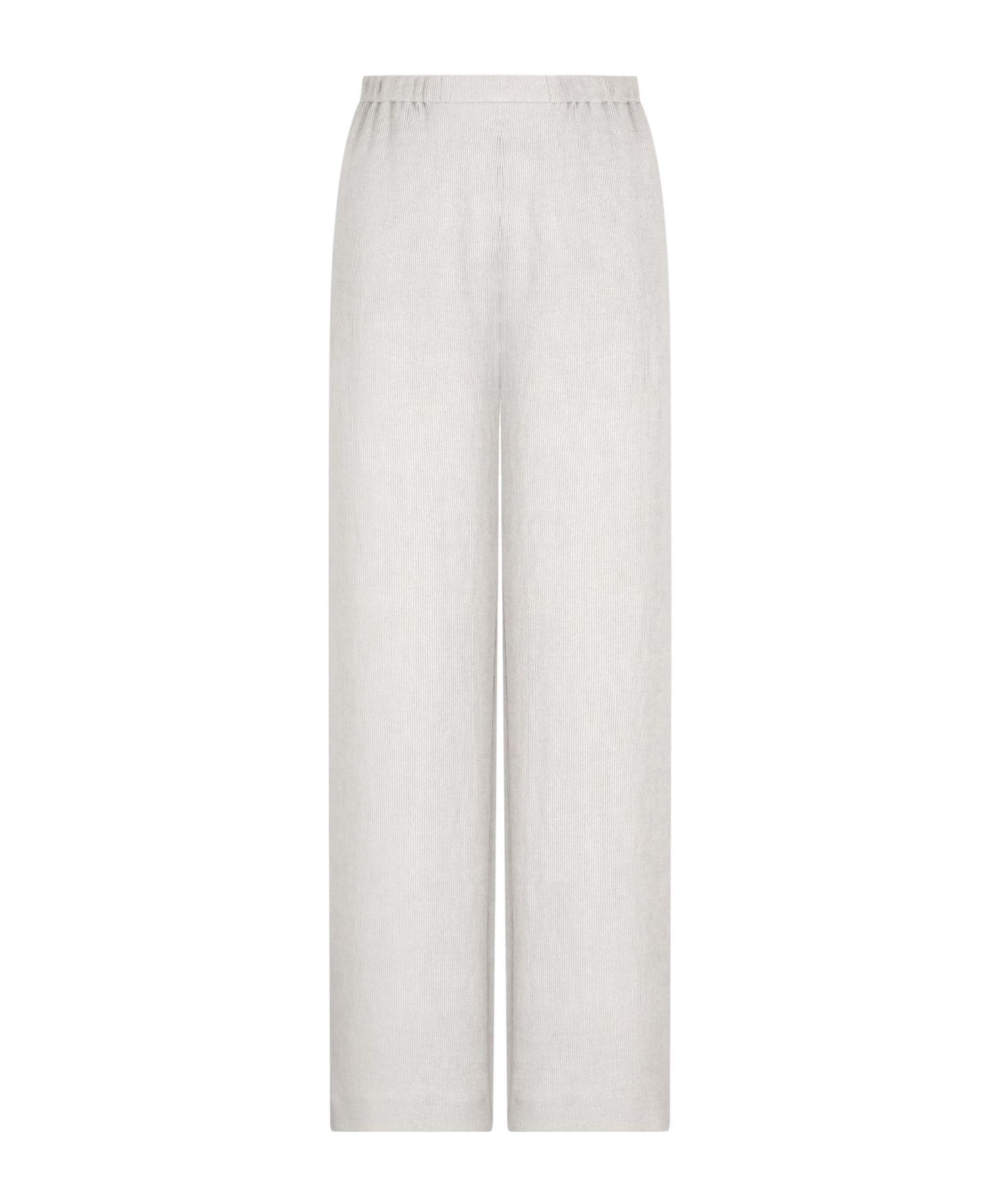 EMPORIO ARMANI FINE-RIBBED TROUSERS