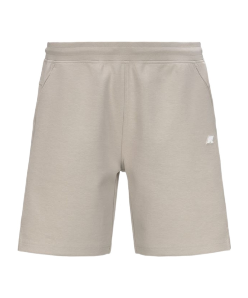 K-way Loose Waist Shorts In Nude
