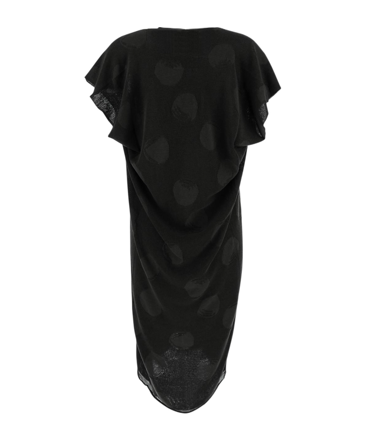 Uma Wang Dress Pois In Black