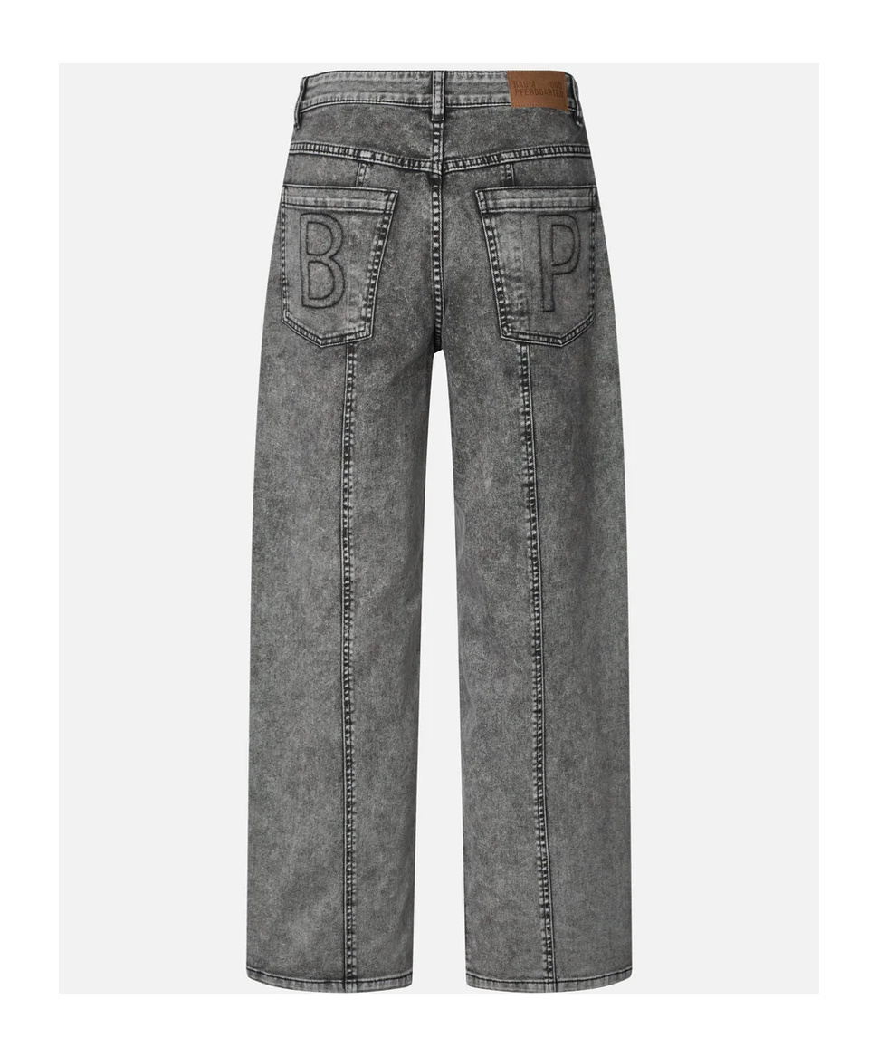 Baum Und Pferdgarten Denim Trousers With Belt Loops In Gray