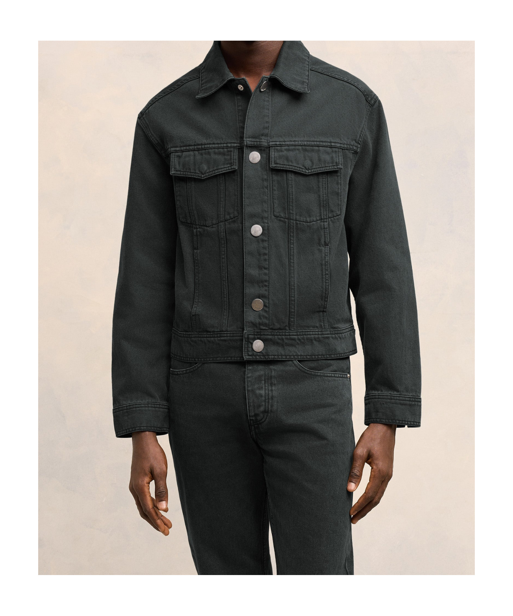 Ami Alexandre Mattiussi Long-sleeved Jacket In Black
