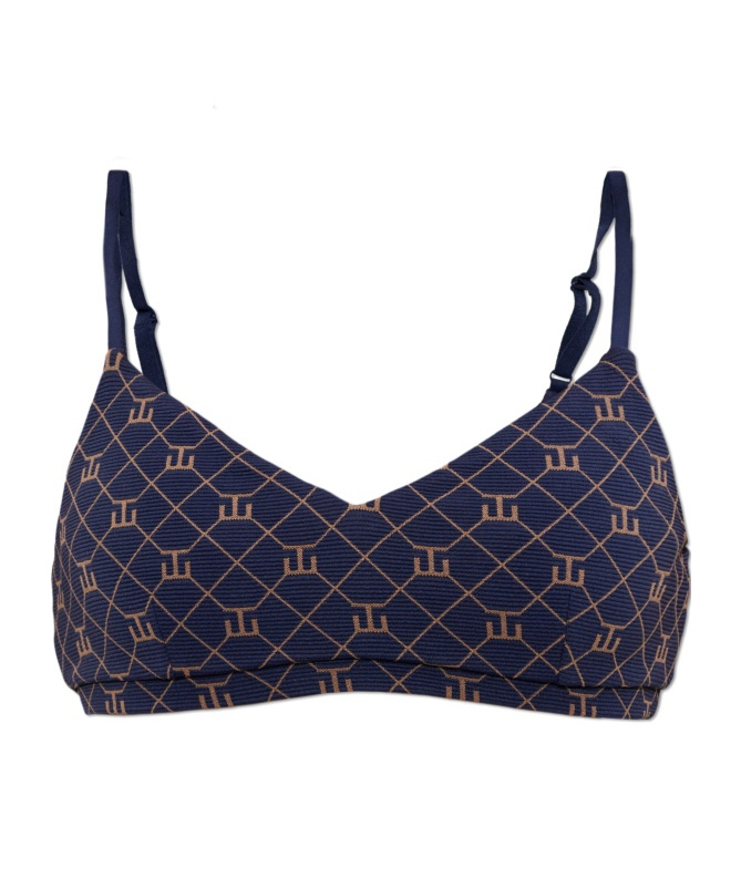 THE UPSIDE THE UPSIDE EZRA PATTERNED PERFORMANCE BRA