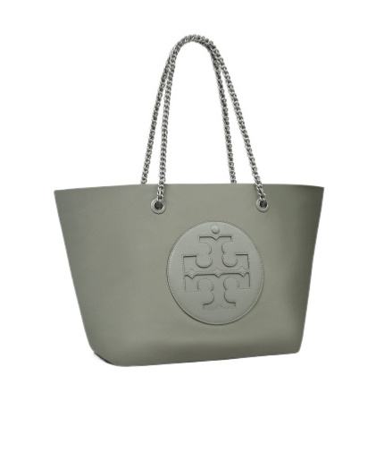 Tory Burch Chain Tote Bag In Gray