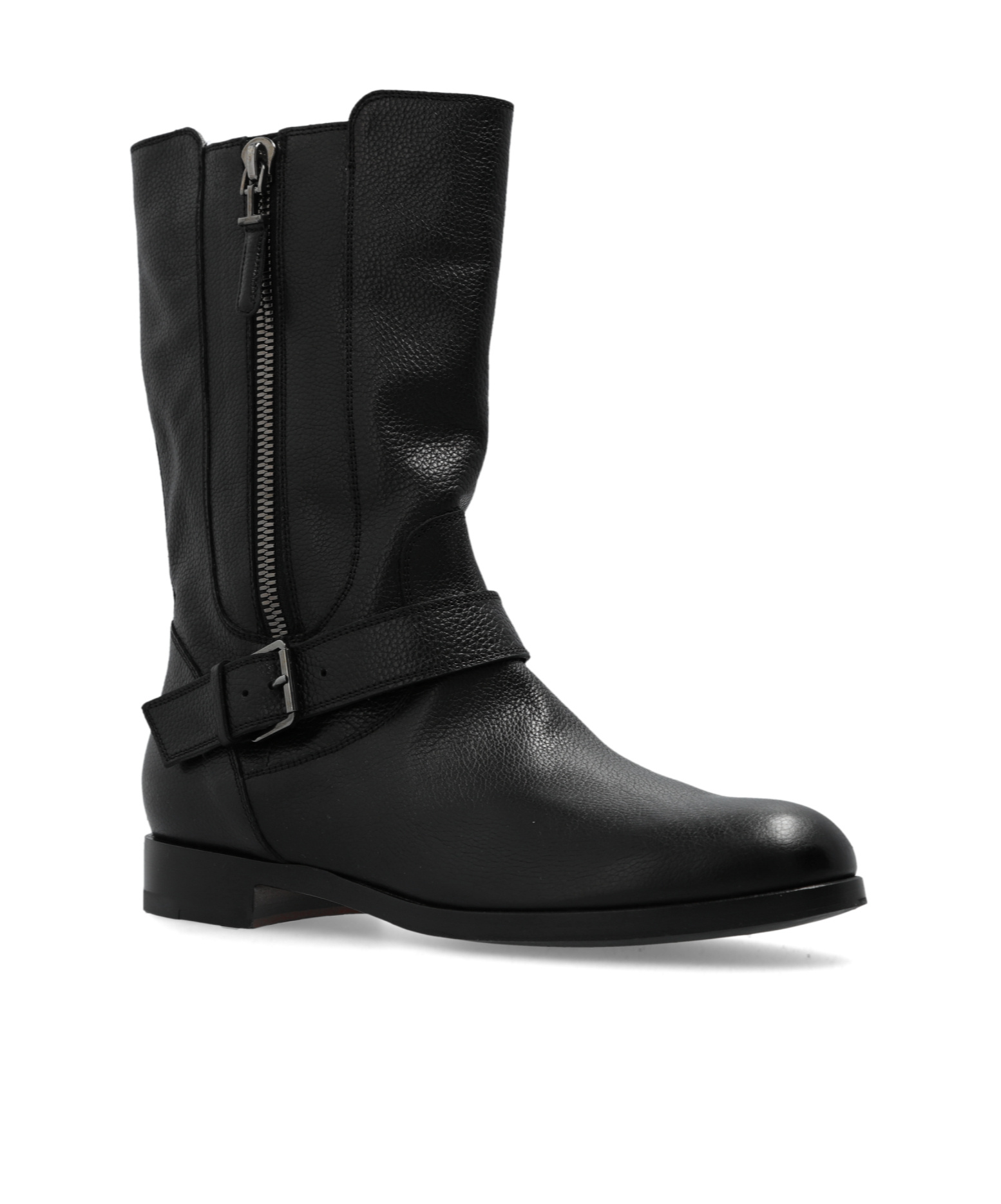 Tom Ford Zippered Short Boots In Black