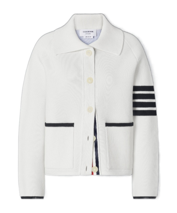 THOM BROWNE 4-BAR-STRIPE JACKET