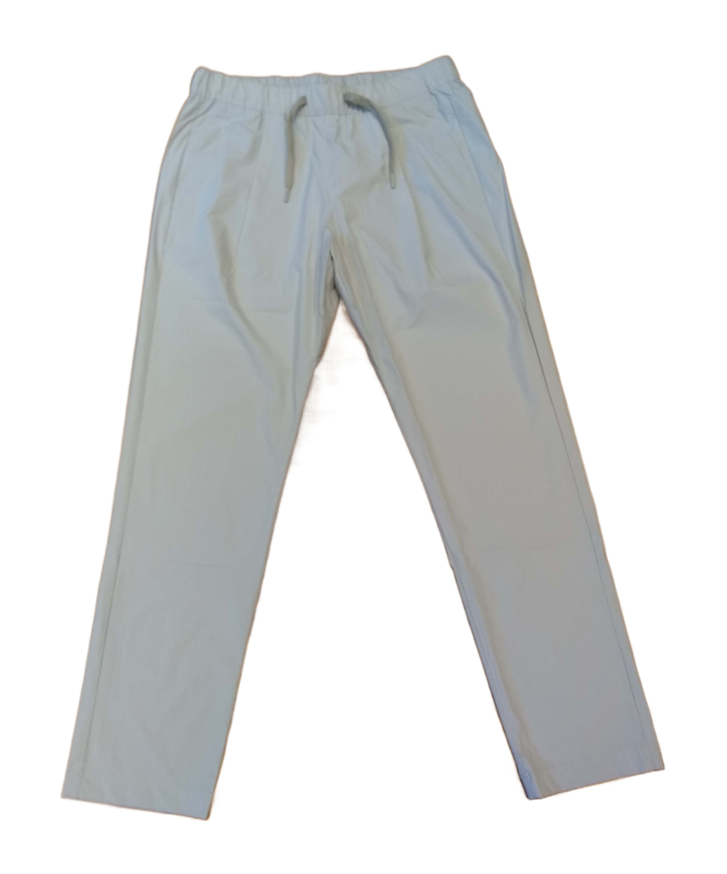 Herno Elastic Waistband Casual Pants In Gray