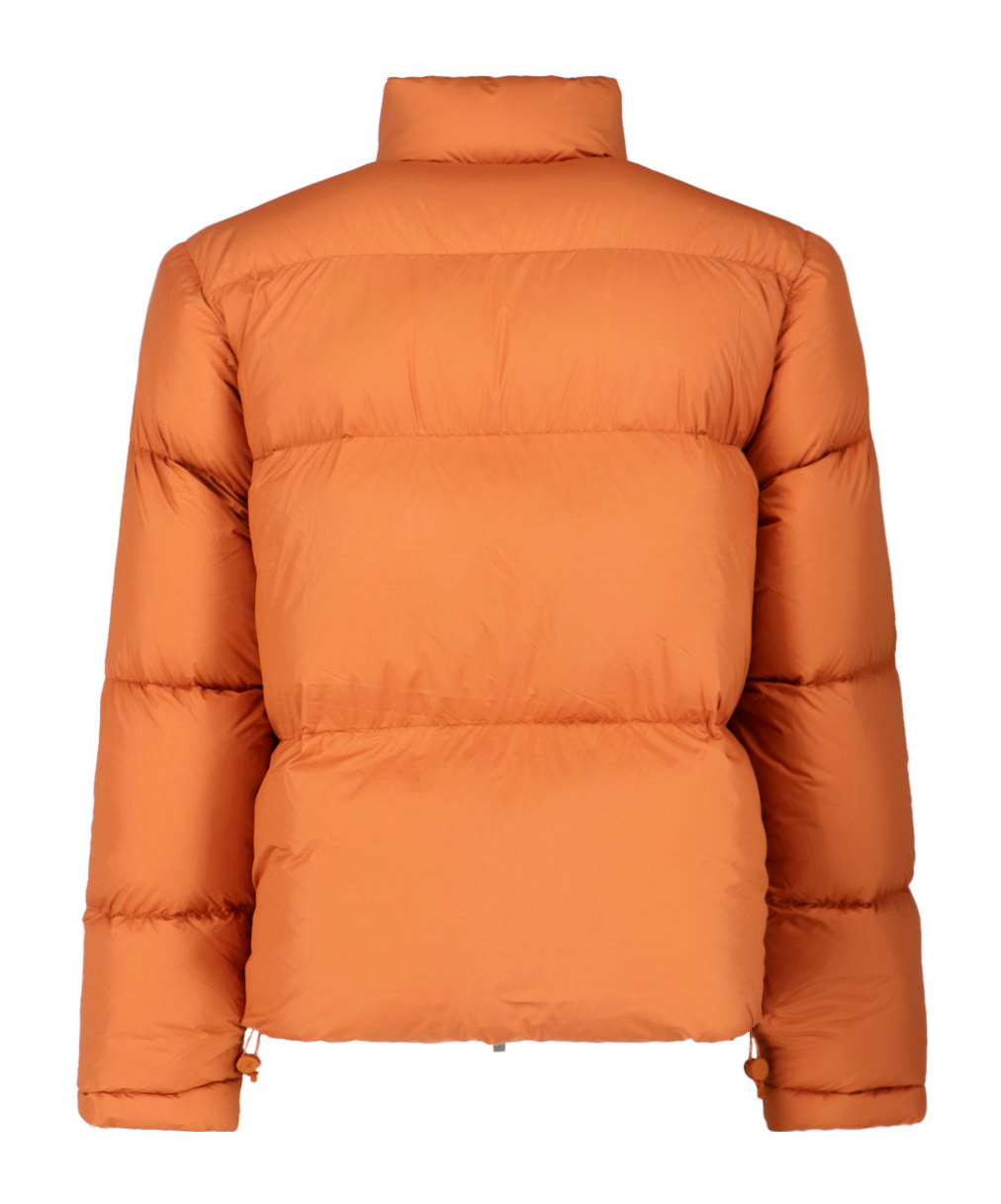 K-way Modern Puffer Jacket High Collar In Orange
