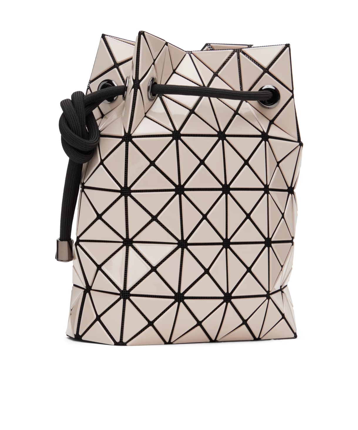 Bao Bao Issey Miyake Geometric-panelled Drawstring Bucket Bag In Multi