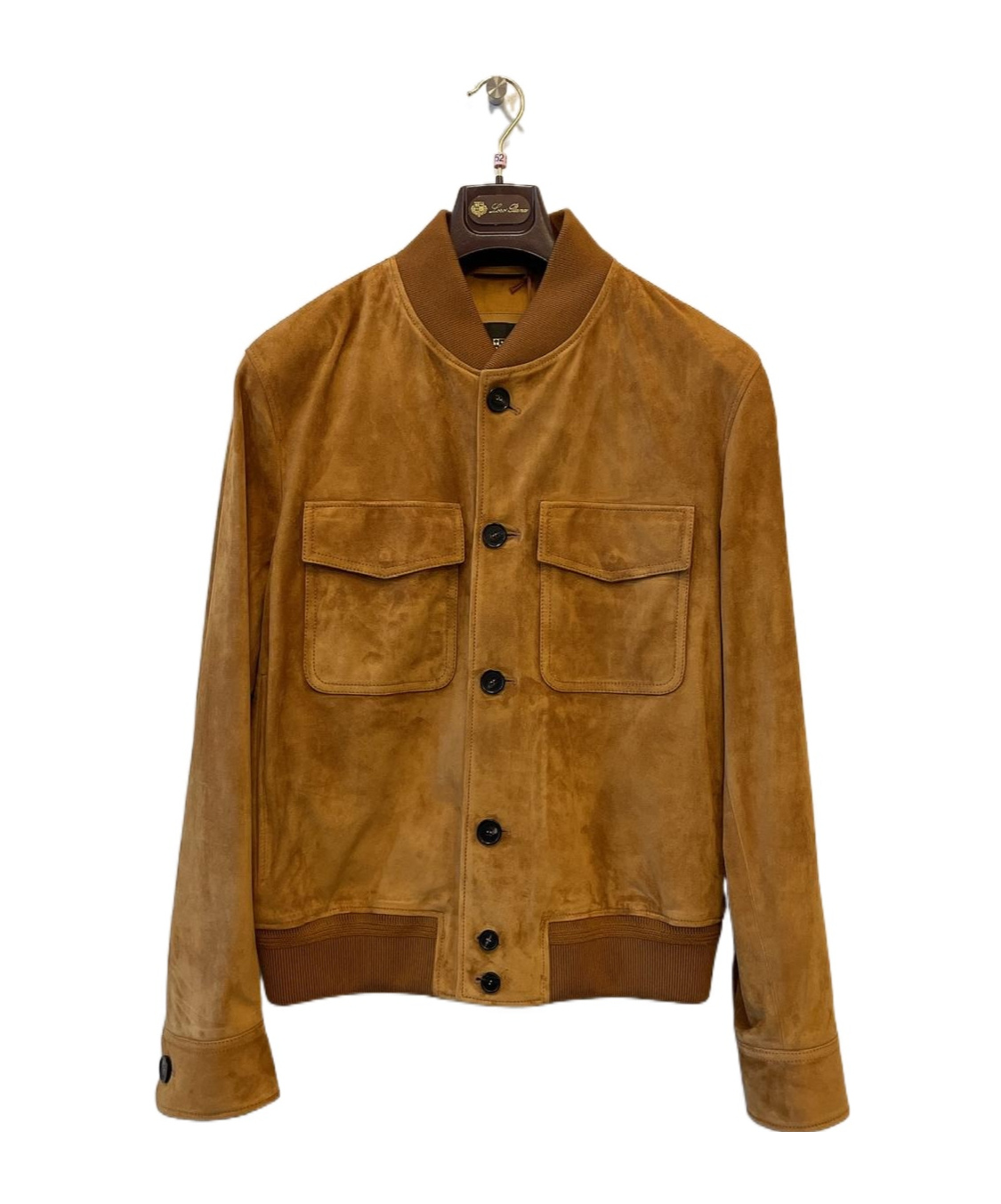 Loro Piana Casual Jacket With Chest And Side Pockets In Brown
