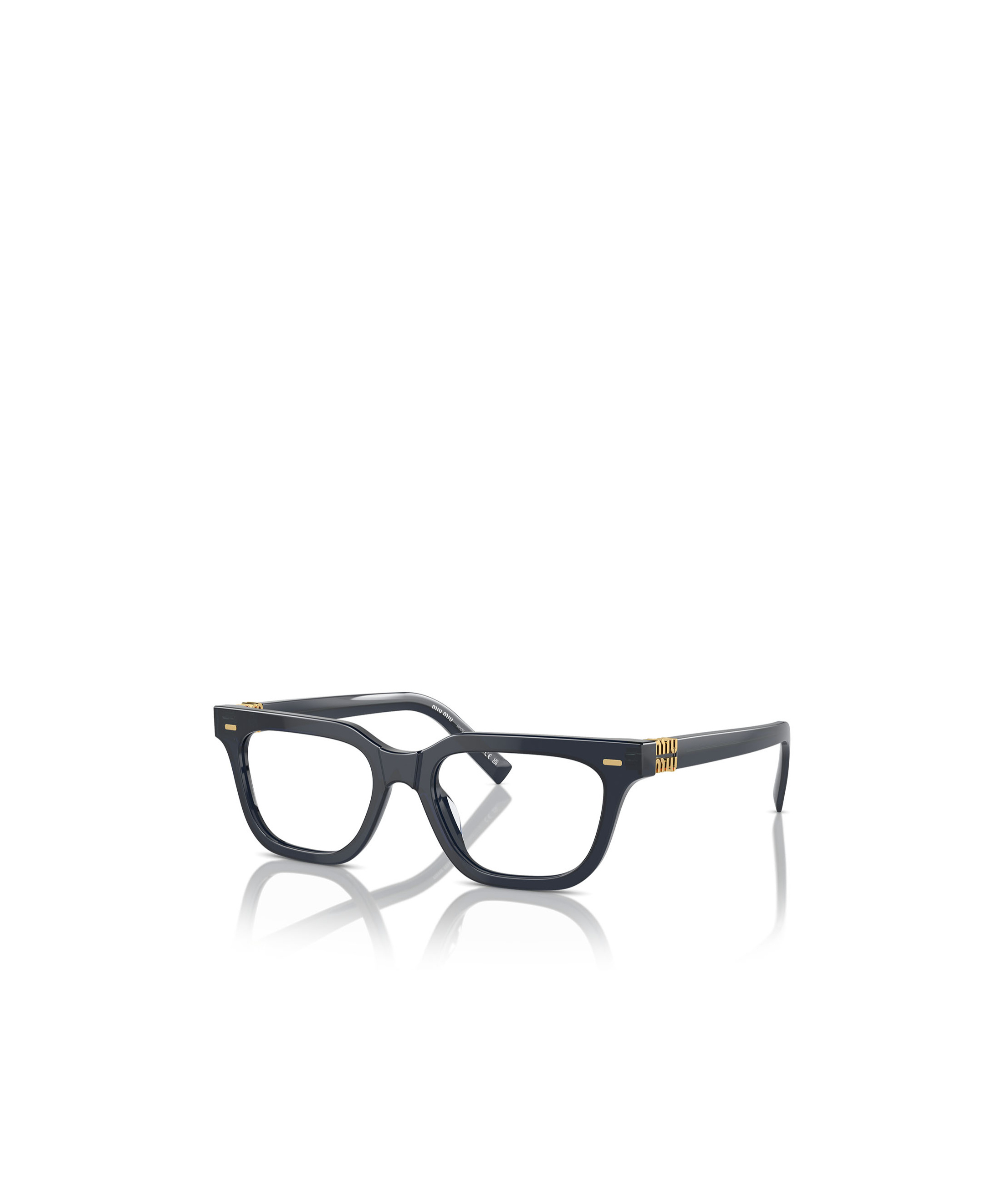 Miu Miu Rectangular Flat Mirror In Black