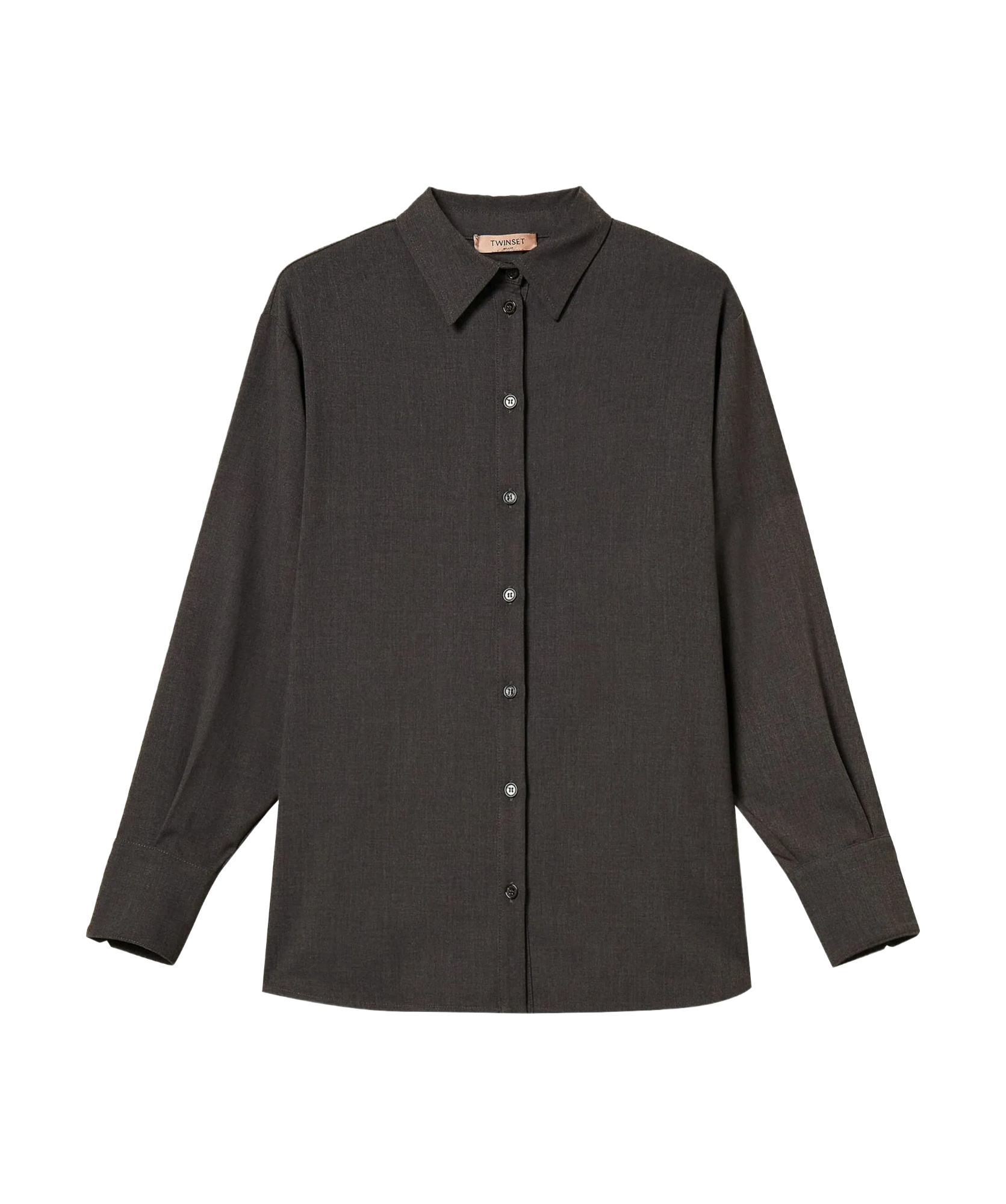 Twinset Button-down Shirt In Black