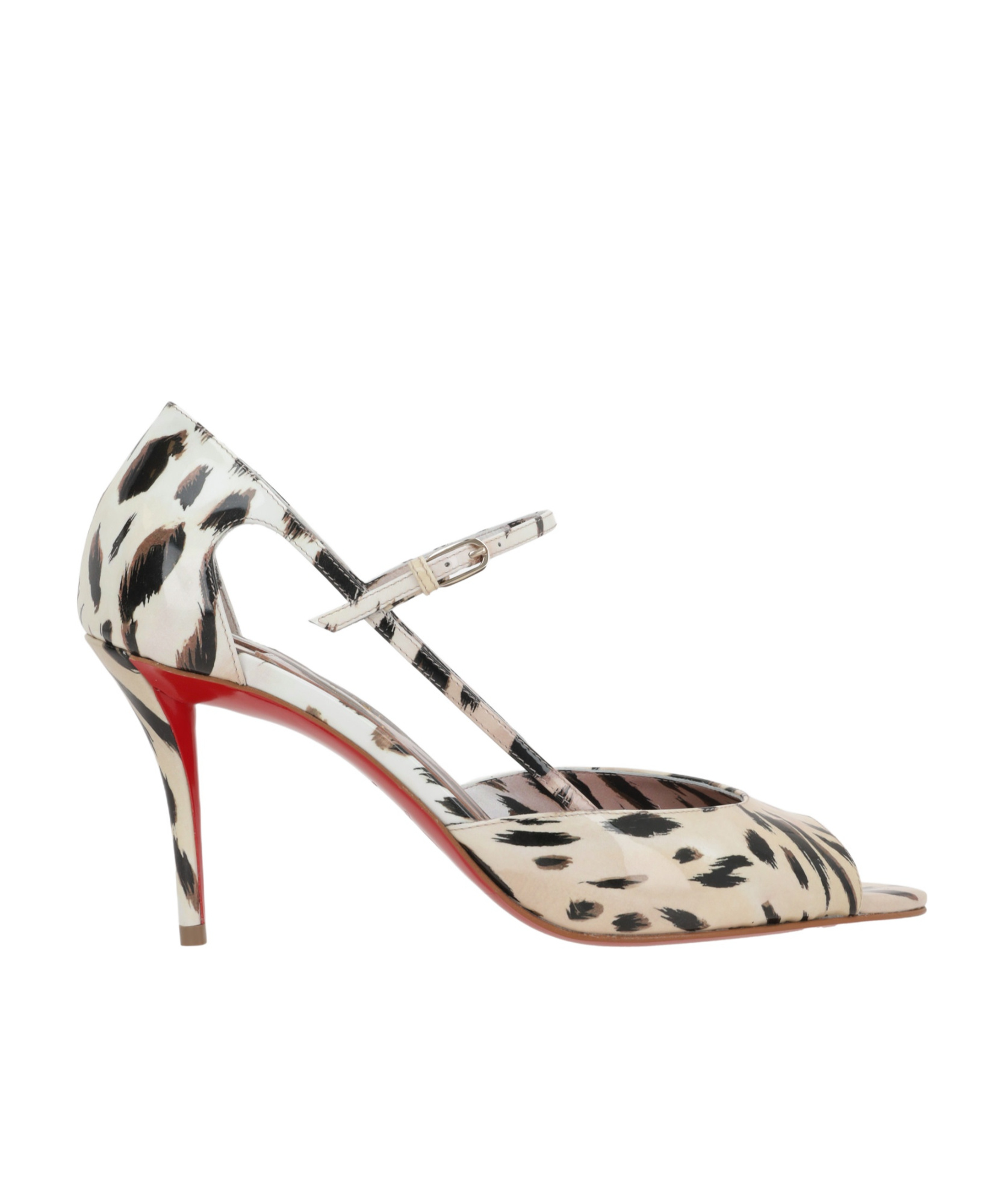 CHRISTIAN LOUBOUTIN POINTED HIGH HEEL SANDALS