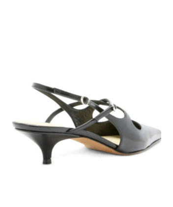 Proenza Schouler Point 20mm Leather Slingback Pumps - Women's - Leather/kid Leather