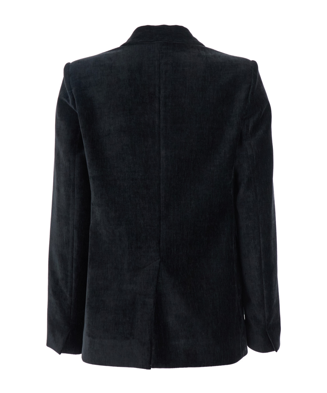 Forte Forte Velvet Doiuble Breasted Blazer In Black