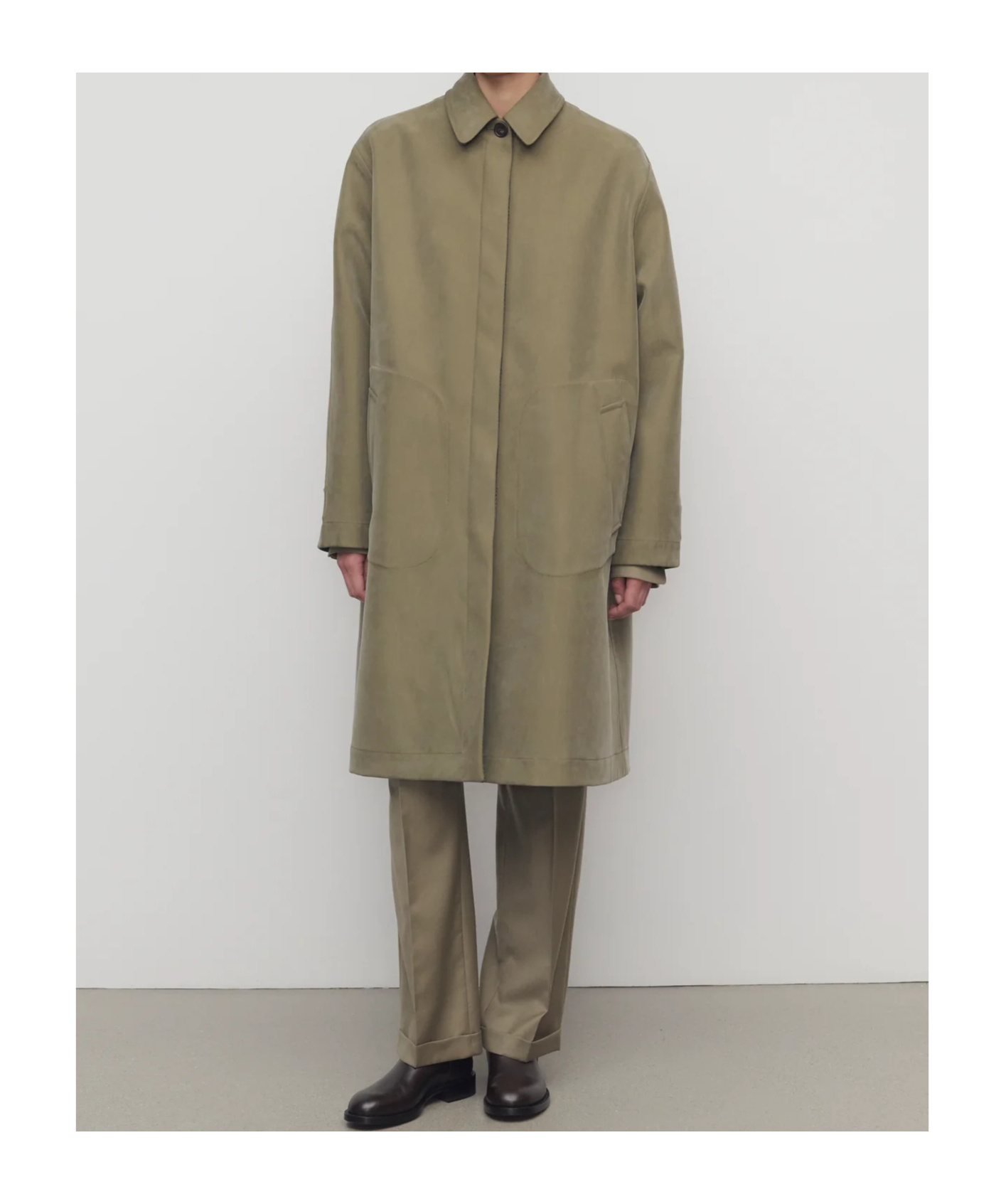 The Row Palomar Coat In Black