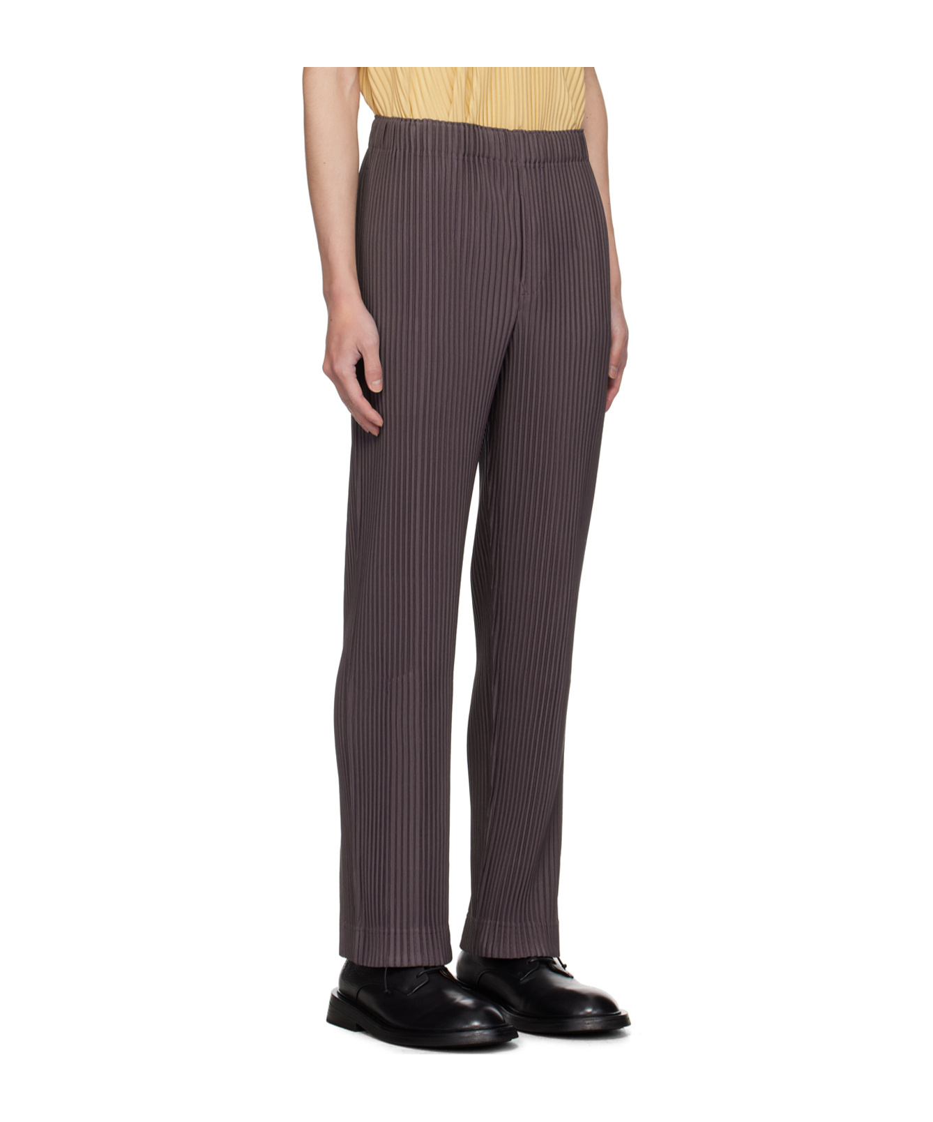 ISSEY MIYAKE PLEATED CASUAL PANTS