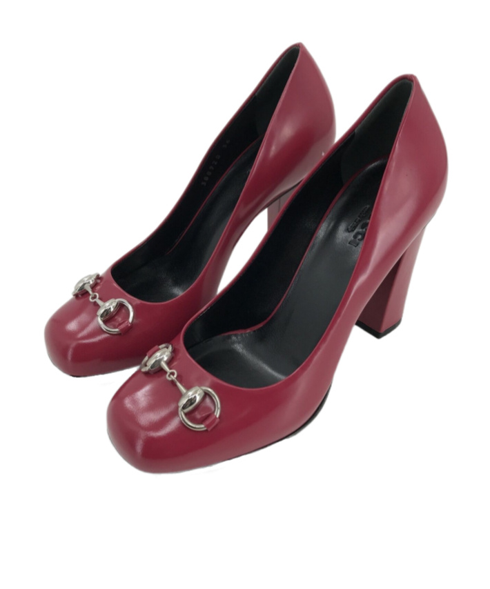 Gucci Thick Heels In Red