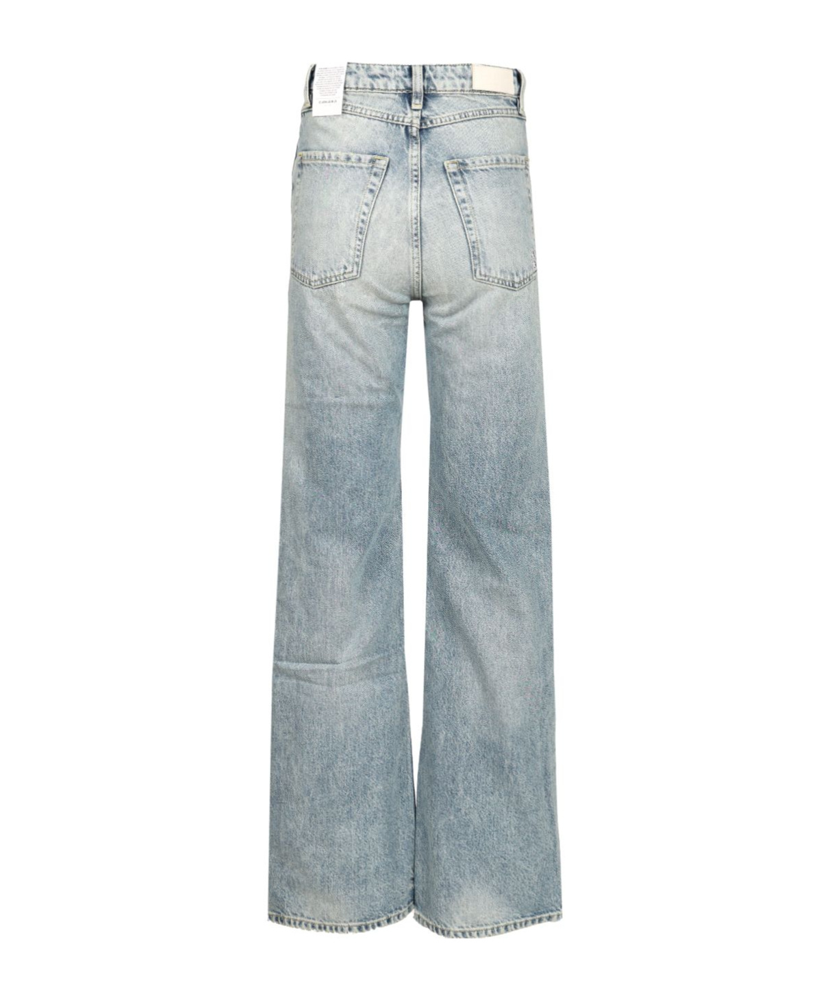 Icon Denim Jeans With Belt Loops In Blue