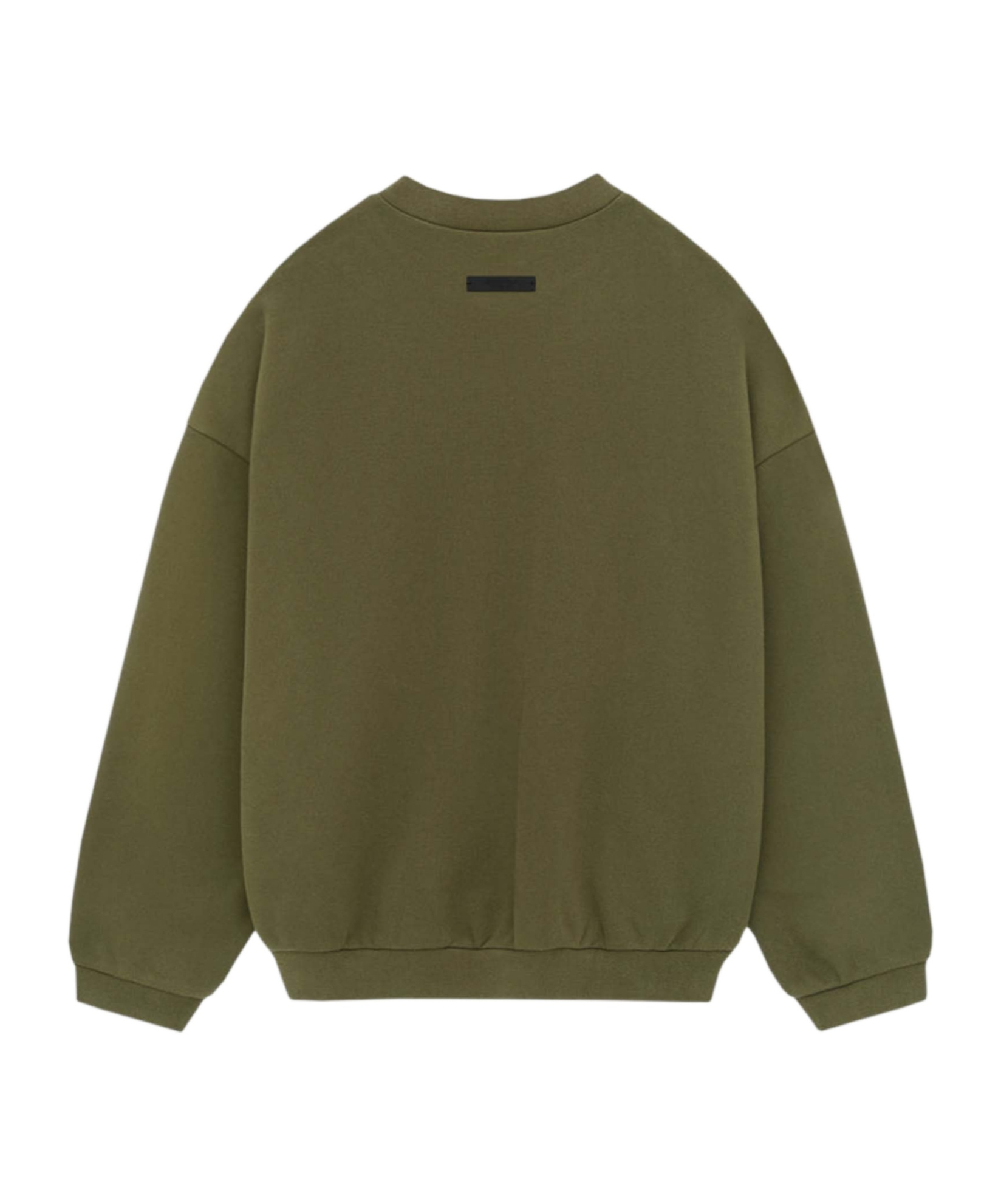 Essentials Round-neck Logo Sweatshirt In Green