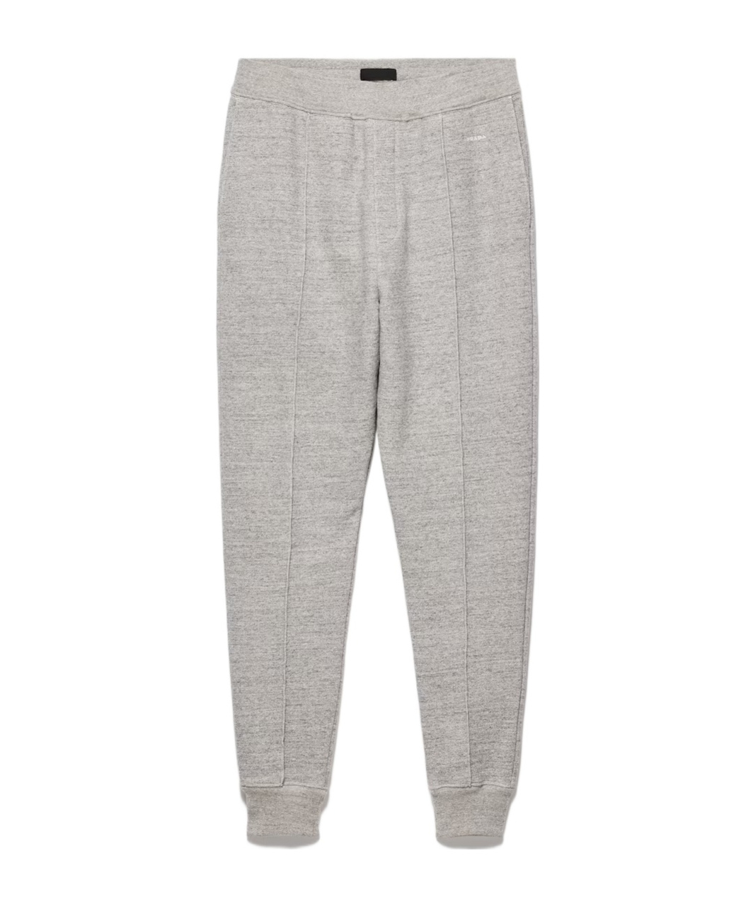 Prada Cotton Joggers In Gray