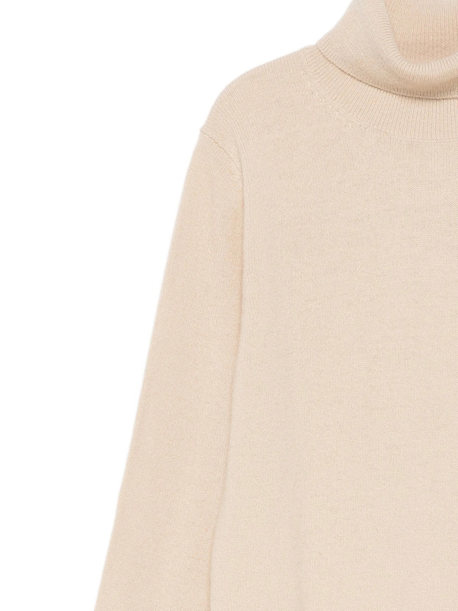 Il Gufo Turtleneck Straight Hem Jumper In Neutral