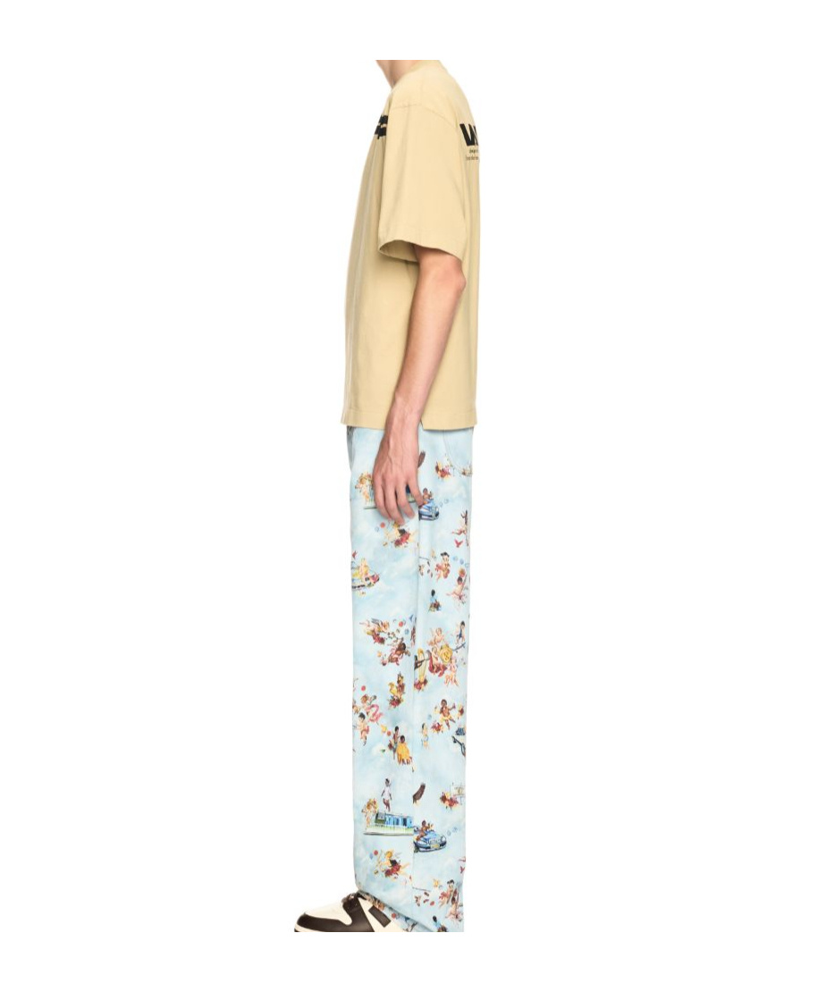 Off-white Off White Men Script Hooded Sweatshirt In Nude