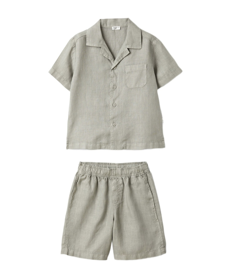 Il Gufo Two-piece Set In Gray