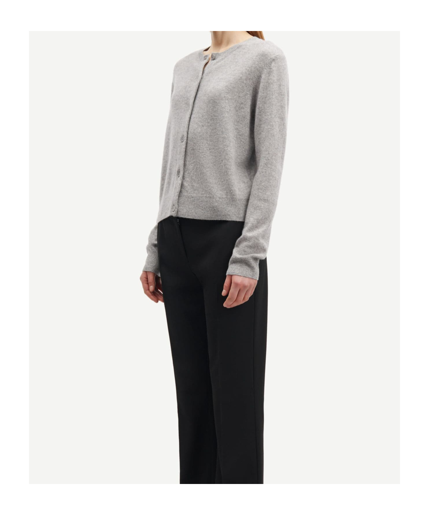 Samsoe & Samsoe Long-sleeved Knitted Cardigan