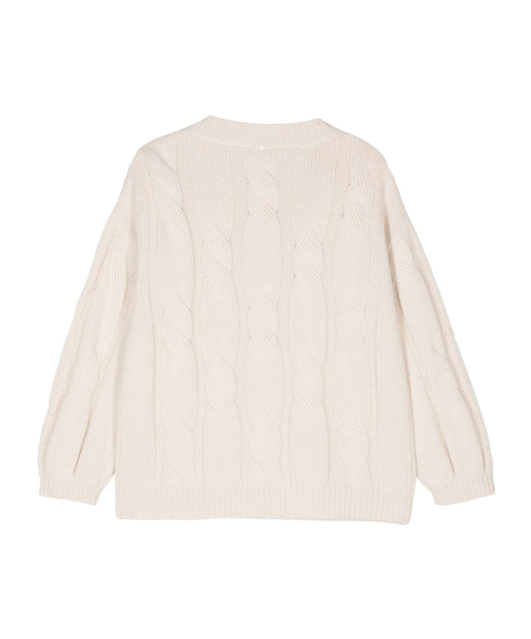 Lorena Antoniazzi Cable-knit Sweater In White