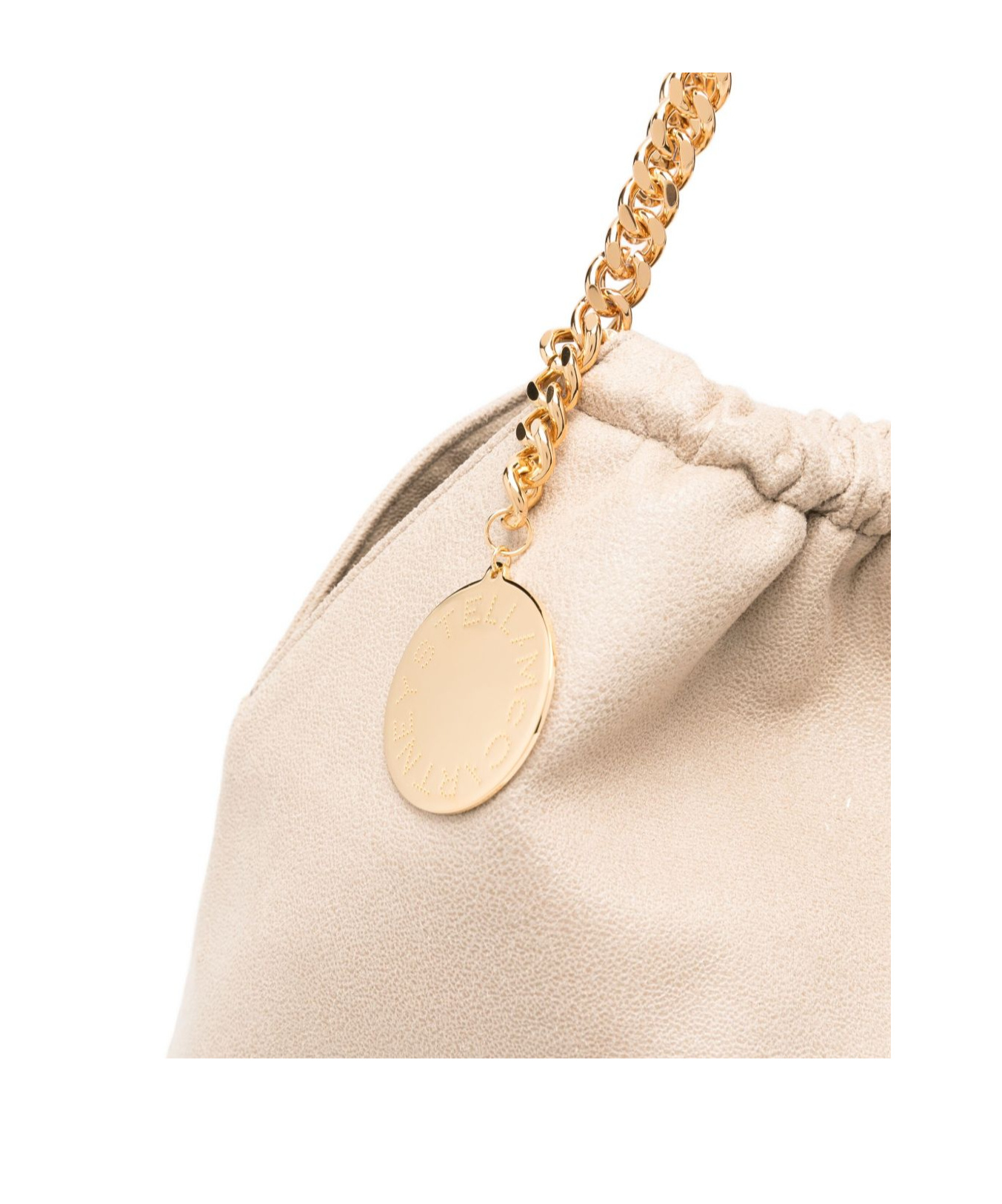 Stella Mccartney Medium Falabella Chain Shoulder Bag In White