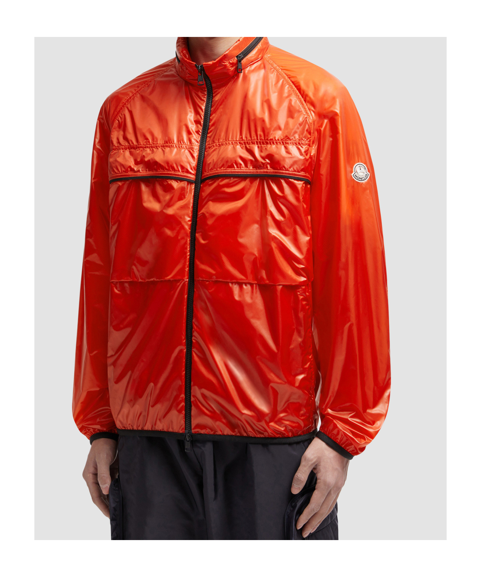 Moncler X Mercedes-benz By Nigo Anubis Packable Jacket, Men, Orange, Size: 2 In Orange