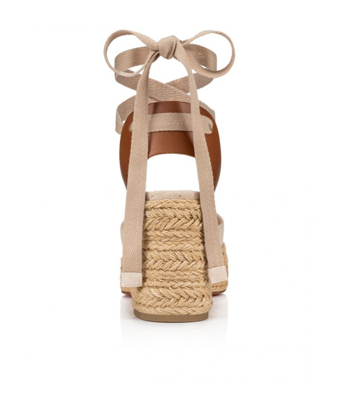Christian Louboutin Brigissima Suede Platform Pumps 70 In Nude