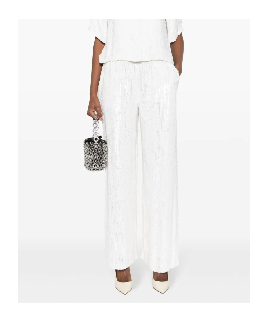 Shop P.a.r.o.s.h Glare Sequinned Trousers
