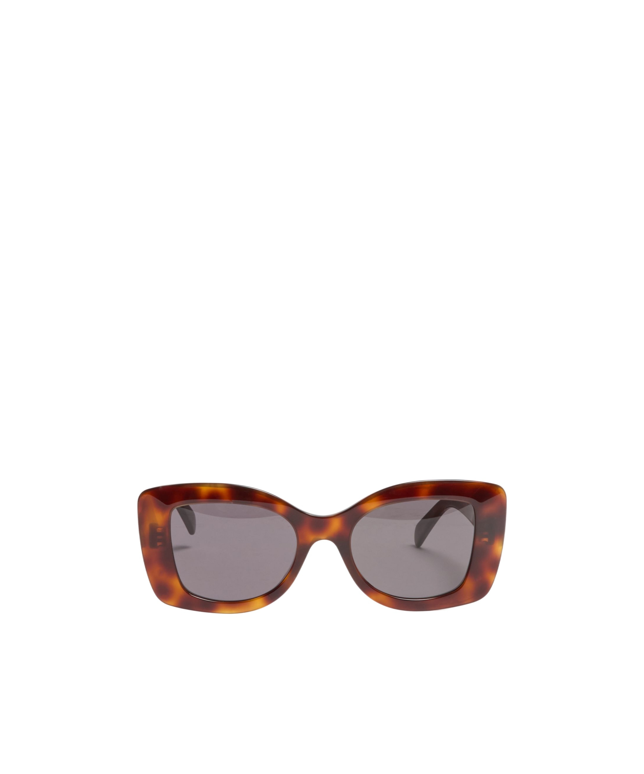Celine Butterfly Frame Sunglasses In Brown