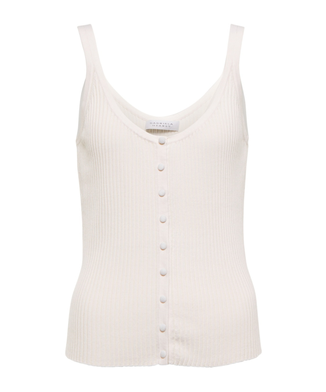 Gabriela Hearst Knitted Tank Top In White