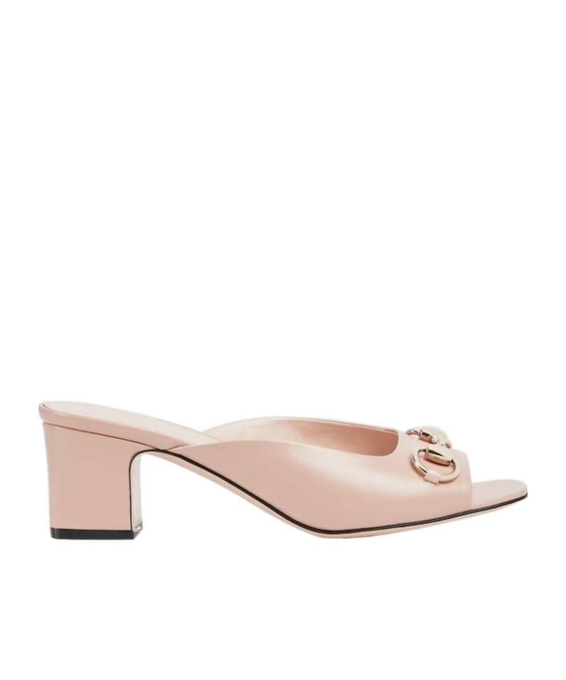 GUCCI HORSEBIT MID-HEELED SANDALS