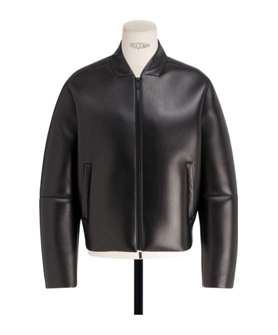 Dior Boxy Blouson Jacket In Black