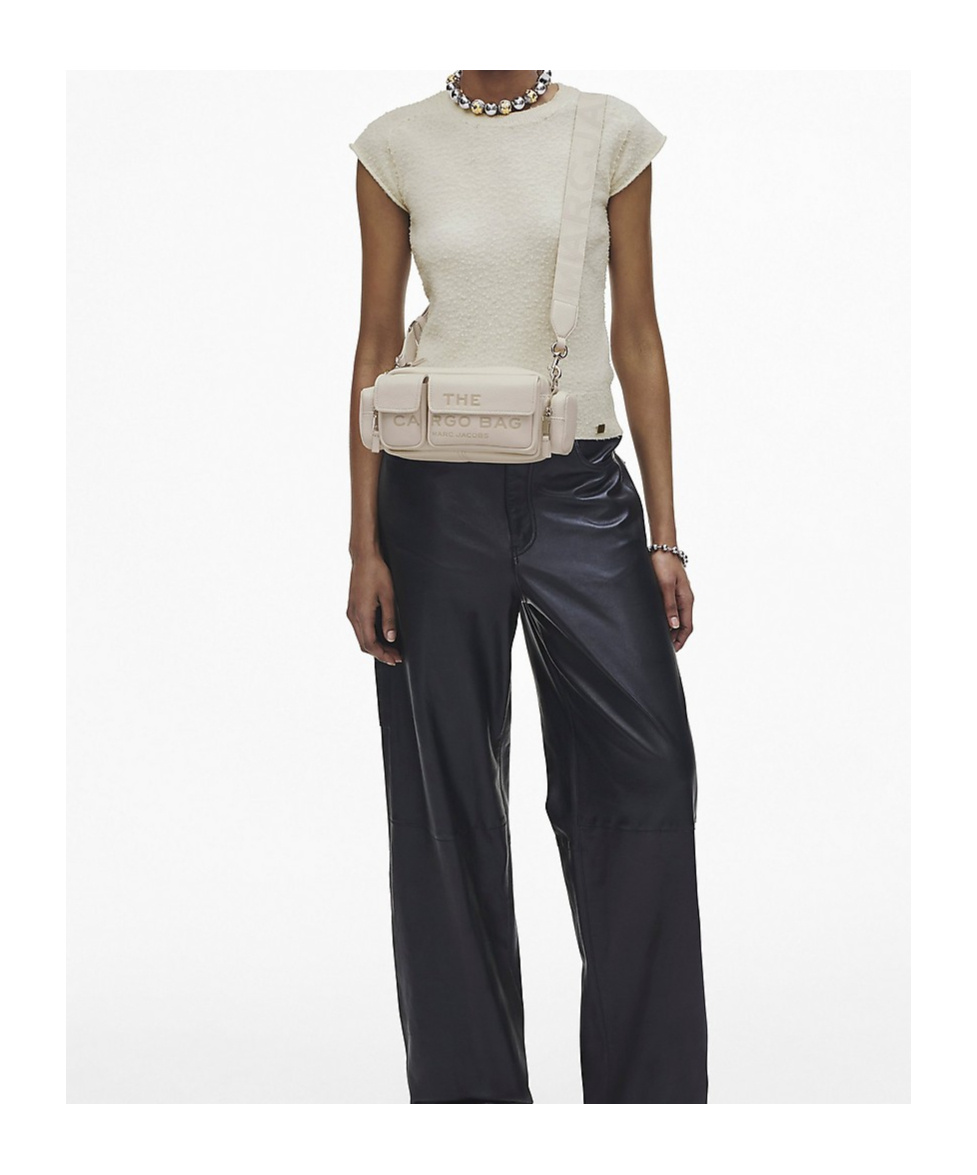 Marc Jacobs Zippered Handbag In Nude