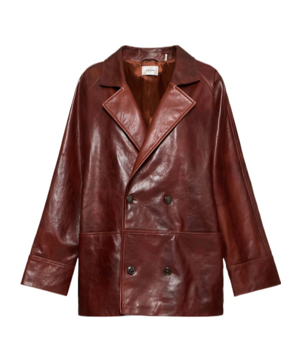 Frame The Oversized Leather Jacket