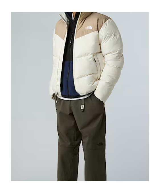 The North Face Saikuru Zipped Padded Jacket In White