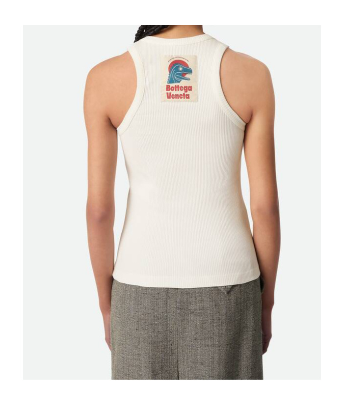 Bottega Veneta Tanktop Aus Geripptem Baumwolljersey