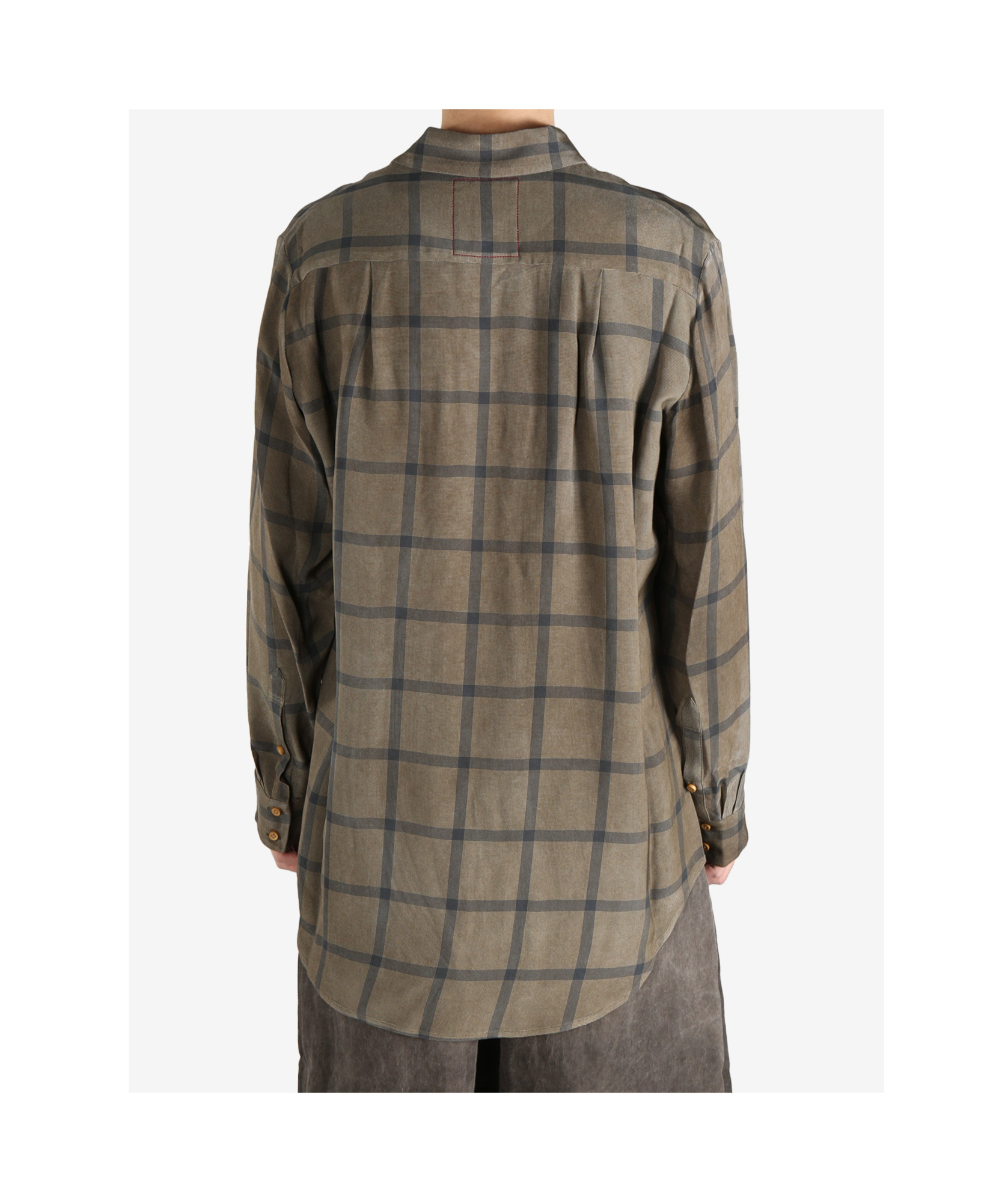 Uma Wang Long-sleeved Shirt In Multicolor